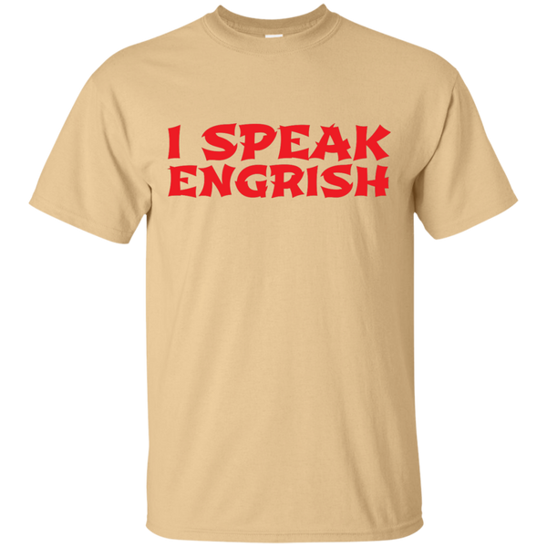 undersøgelse Bære Folde I Speak Engrish T-Shirt – WickedDuds