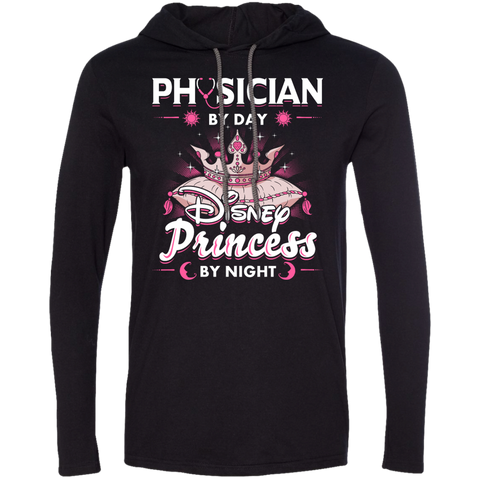 Physician By Day Princess By Night Long Sleeve T-Shirt Hoodie