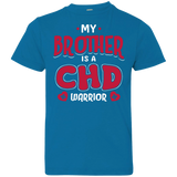My Brother Is A CHD Warrior Youth Jersey Tee