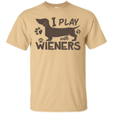 Play With Wieners Brown Version T-Shirt