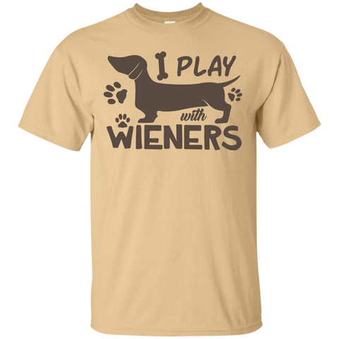 Play With Wieners Brown Version T-Shirt