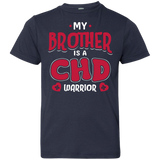 My Brother Is A CHD Warrior Youth Jersey Tee