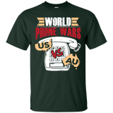 World Phone Wars USA Vs. AU T-Shirt