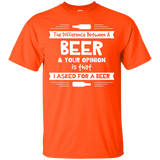 Beer Opinion White Version T-Shirt