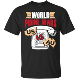 World Phone Wars USA Vs. AU T-Shirt