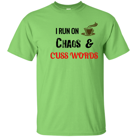 Coffee Chaos Cuss T-Shirt