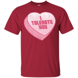 I Tolerate You Candy Heart T-Shirt