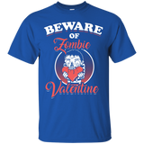 Beware Of Zombie Valentine T-Shirt