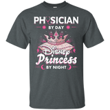 Physician By Day Princess By Night Custom Ultra Cotton T-Shirt