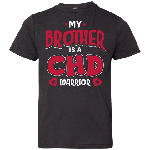 My Brother Is A CHD Warrior Youth Jersey Tee