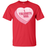 I Tolerate You Candy Heart T-Shirt