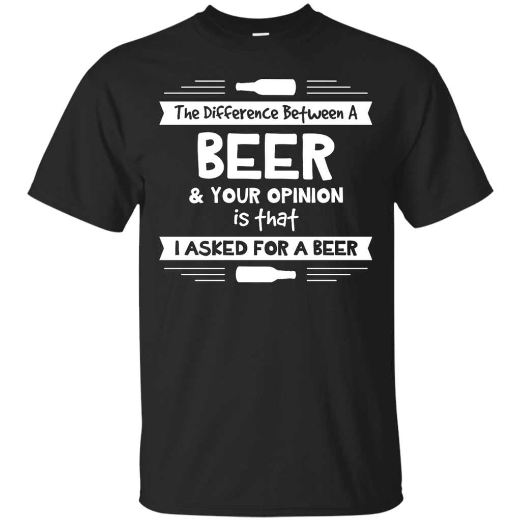 Beer Opinion White Version T-Shirt
