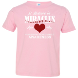 Miracles CHD Awareness Toddler Jersey Tee