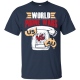 World Phone Wars USA Vs. AU T-Shirt
