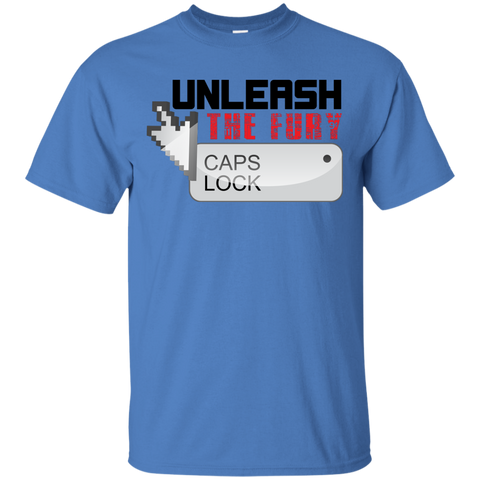 Unleash The Fury CAPS Lock T-Shirt