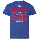 My Brother Is A CHD Warrior Youth Jersey Tee