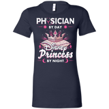 Physician By Day Princess By Night Ladies Favorite T-Shirt